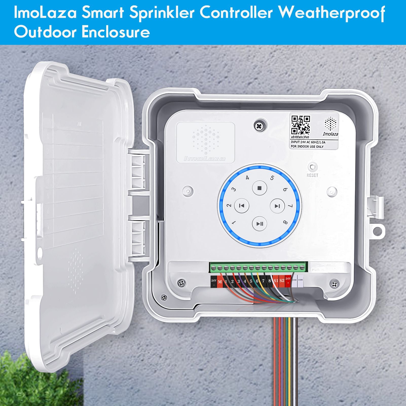 ImoLaza Smart Wi-Fi Sprinkler Controller